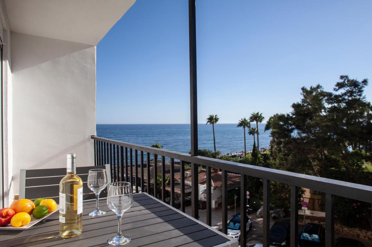 Lovely Beachfront Apartment In Calahonda Sitio de Calahonda Exterior foto